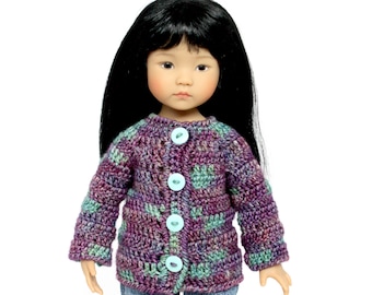 Download Now - CROCHET PATTERN 13" Doll Alli Sweater