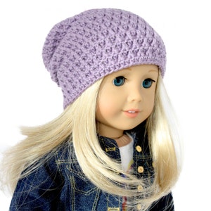 Download Now - CROCHET PATTERN 18" Doll Snow Day Hat