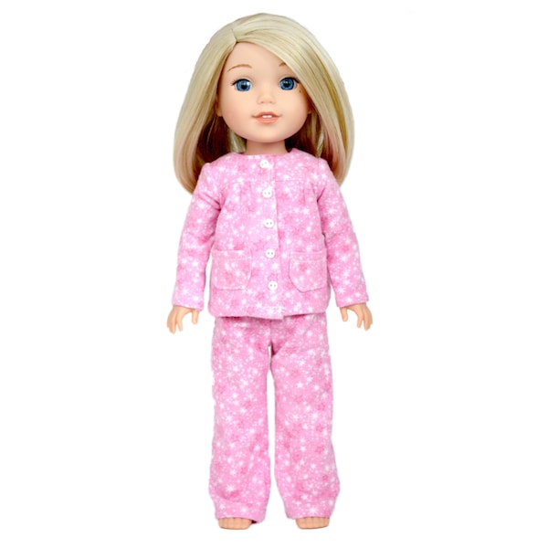 Download Now - Sewing Pattern 13 - 14.5" Doll Slumber Party Pajamas