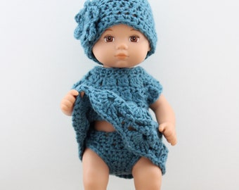 Download Now - CROCHET PATTERN 8&quot; Doll Spring Petal Dress Set