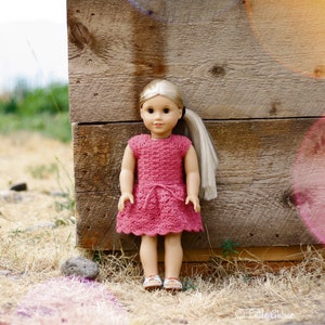 Download Now - CROCHET PATTERN 18&quot; Doll Selena Dress Crochet PDF Pattern