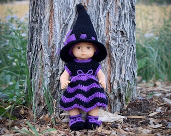 Download Now - CROCHET PATTERN 8" Little Witch Halloween Set