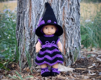 Download Now - CROCHET PATTERN 8&quot; Little Witch Halloween Set