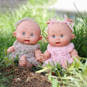 Download Now - CROCHET PATTERN 8&quot; Pepotine Doll Baby Dress