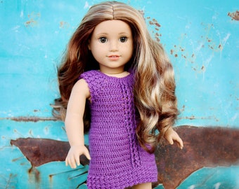 Download Now - CROCHET PATTERN 18" Doll Emry Dress Crochet Pattern