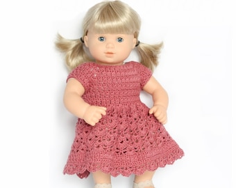 Download Now - CROCHET PATTERN 15" Doll Spring Petal Dress Crochet Pattern
