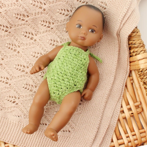 Crochet Pattern - 8" Doll Baby Bodysuit