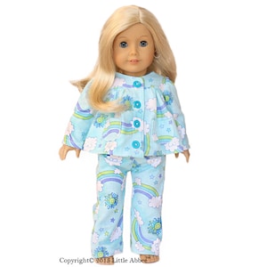 Download Now - Sewing Pattern 18" Doll Pajamas