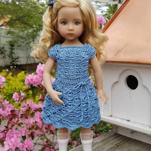 Download Now - CROCHET PATTERN 13&quot; Doll Selena Dress