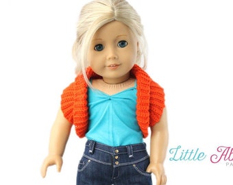 Download Now - CROCHET PATTERN 18" Doll Katie Bolero Crochet Pattern