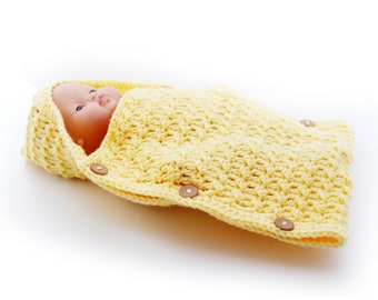 Crochet Pattern - 13" Baby Sleep Sack Crochet Pattern