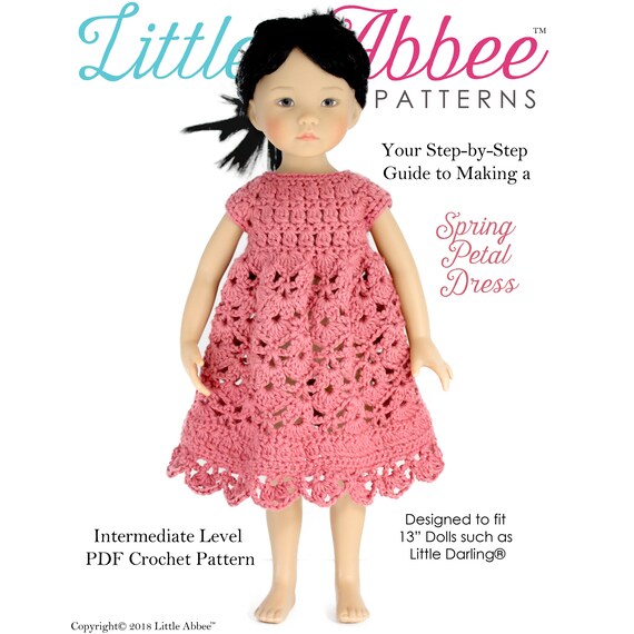 petal dress crochet pattern Download Now - CROCHET PATTERN 13