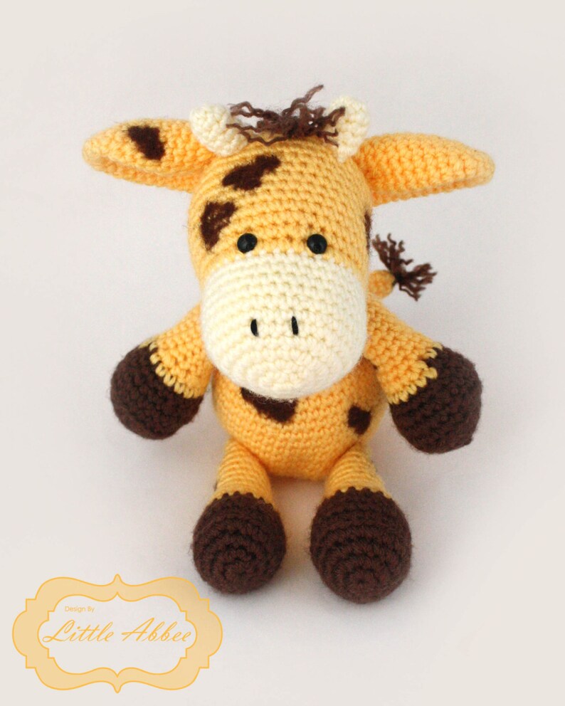 Download Now CROCHET PATTERN Jill the Giraffe PDF 92 image 5