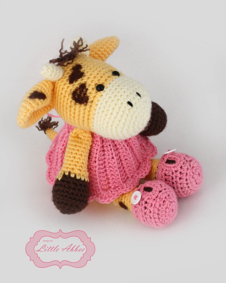 Download Now CROCHET PATTERN Jill the Giraffe PDF 92 image 3