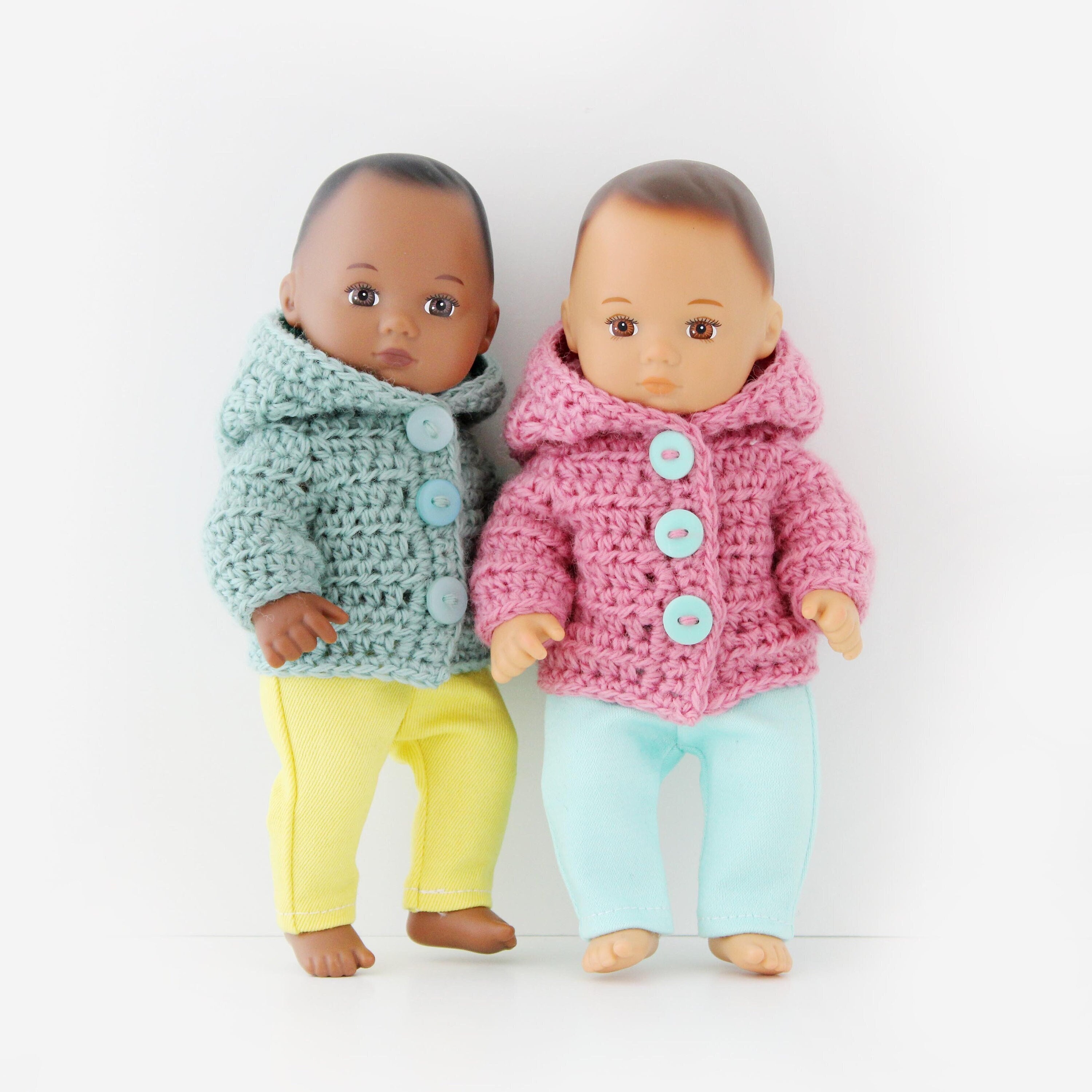 Download Now - CROCHET PATTERN 8" Doll Autumn Hoodie