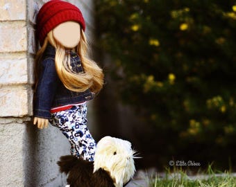 Crochet Pattern 18" Doll First Day Hat PDF Pattern