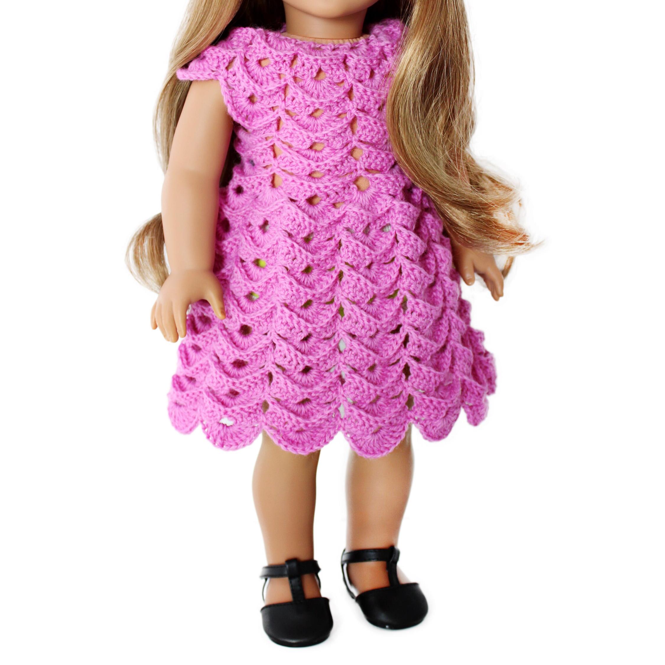Emma Dress Crochet Pattern for 18