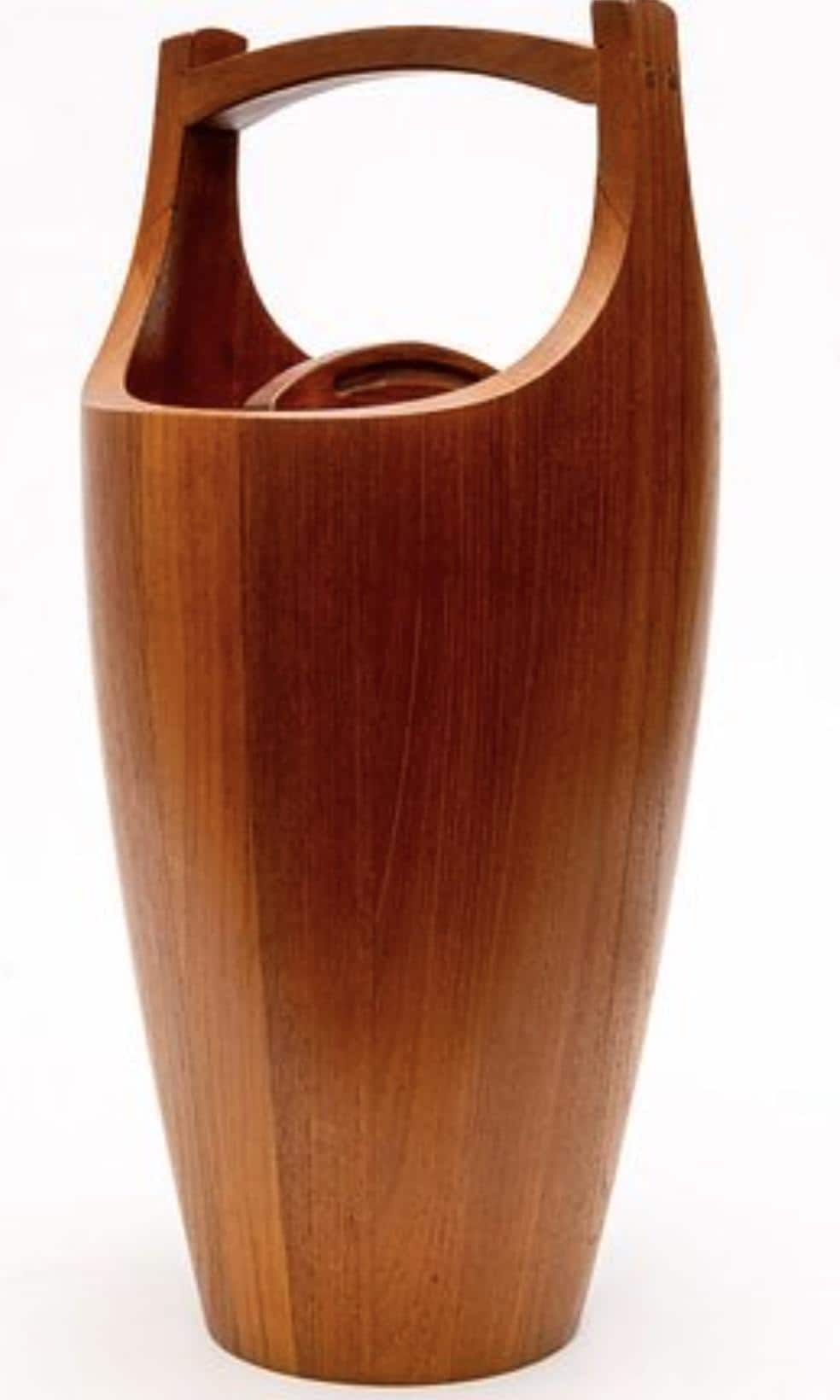 ビンテージ ダンスク チーク アイス バケツ - ミッドセンチュリー