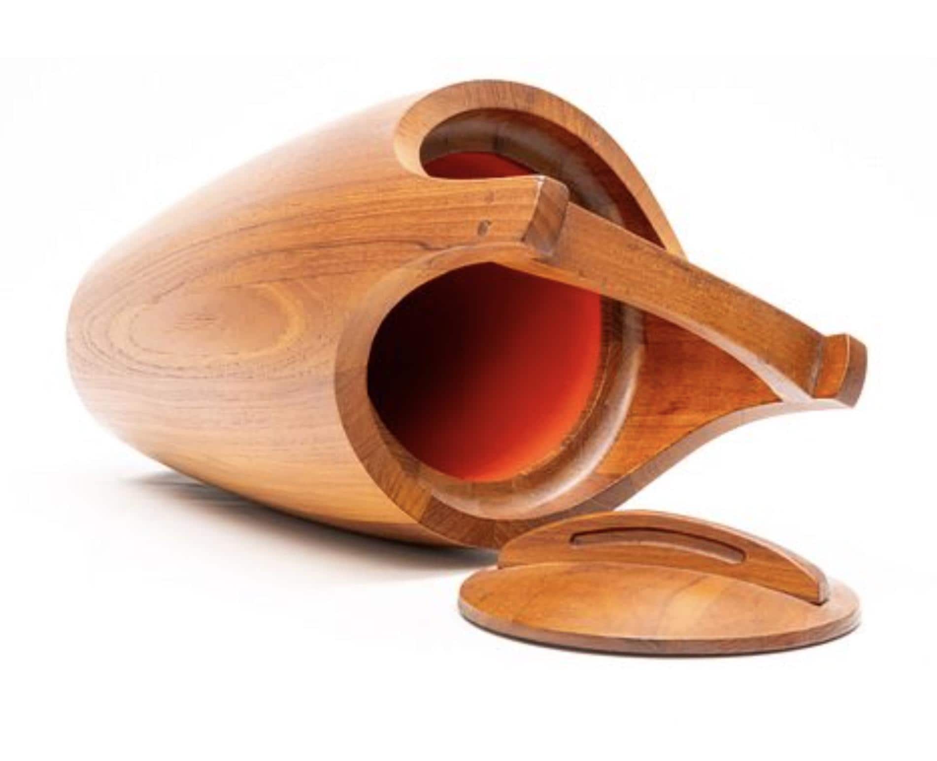 ビンテージ ダンスク チーク アイス バケツ - ミッドセンチュリー