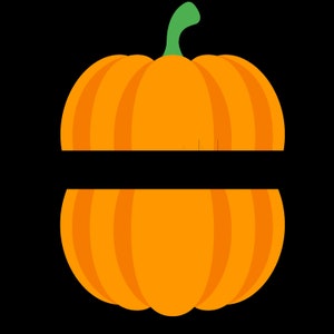 Happy Halloween Split pumpkin png