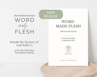La Palabra hecha carne / Diario devocional navideño de 12 días / PDF cristiano