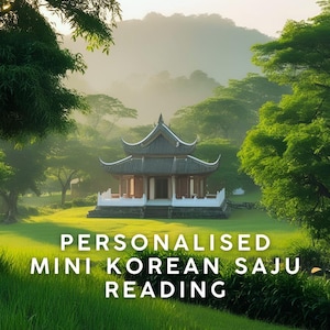 Lettura personalizzata di Mini Saju – Rapporto sul destino dei quattro pilastri coreani (PDF digitale) entro 24 ore