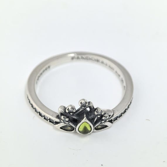 Anillo tiara princesa Tiana de plata Pandora S925 ALE España