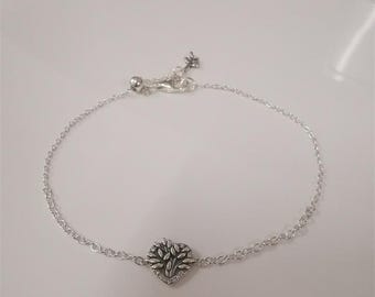 2021 PANDORA zilveren sieraden hart stamboomketting