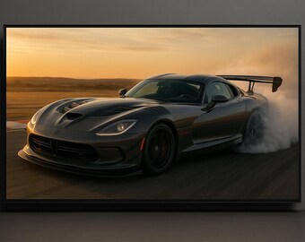 Impression d'art Dodge Viper ACR | Supercar américaine extrême (téléchargement instantané)