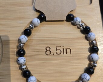 White Howlite Bracelet