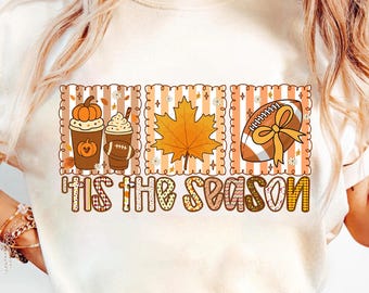 Tis The Season png, Retro fotbollskoquett-rosett png, Fotbollshöst-png, Fotbollsmatchdag, Hösthöst-png, Preppy höstfotboll-png