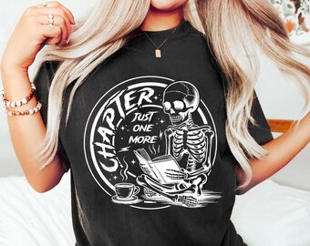 読書好き向け SVG: ハロウィーンのスケルトンの花柄デザイン (PNG ファイル)