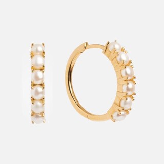 Orecchini Lunghi Vintage Con Perle E Catena – Stile Boho A Cerchio Huggie – Gioielli Donna Oro – Nappe E Pendenti A Goccia Per Ragazze