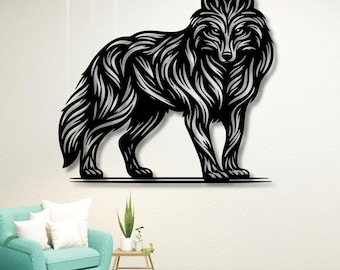 Geometric Wolf SVG DXF | Laser Cut File, CNC, Cricut (Digital Download)