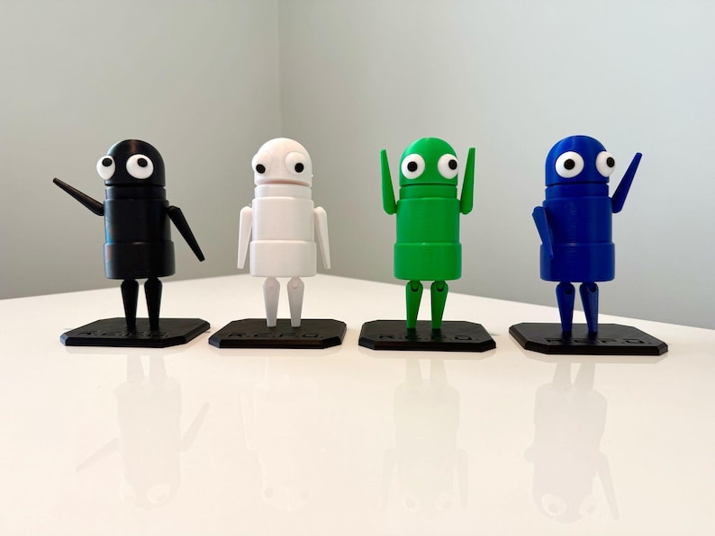 REPO Semibot, Posable Figure - With Stand, UK Made - Etsy