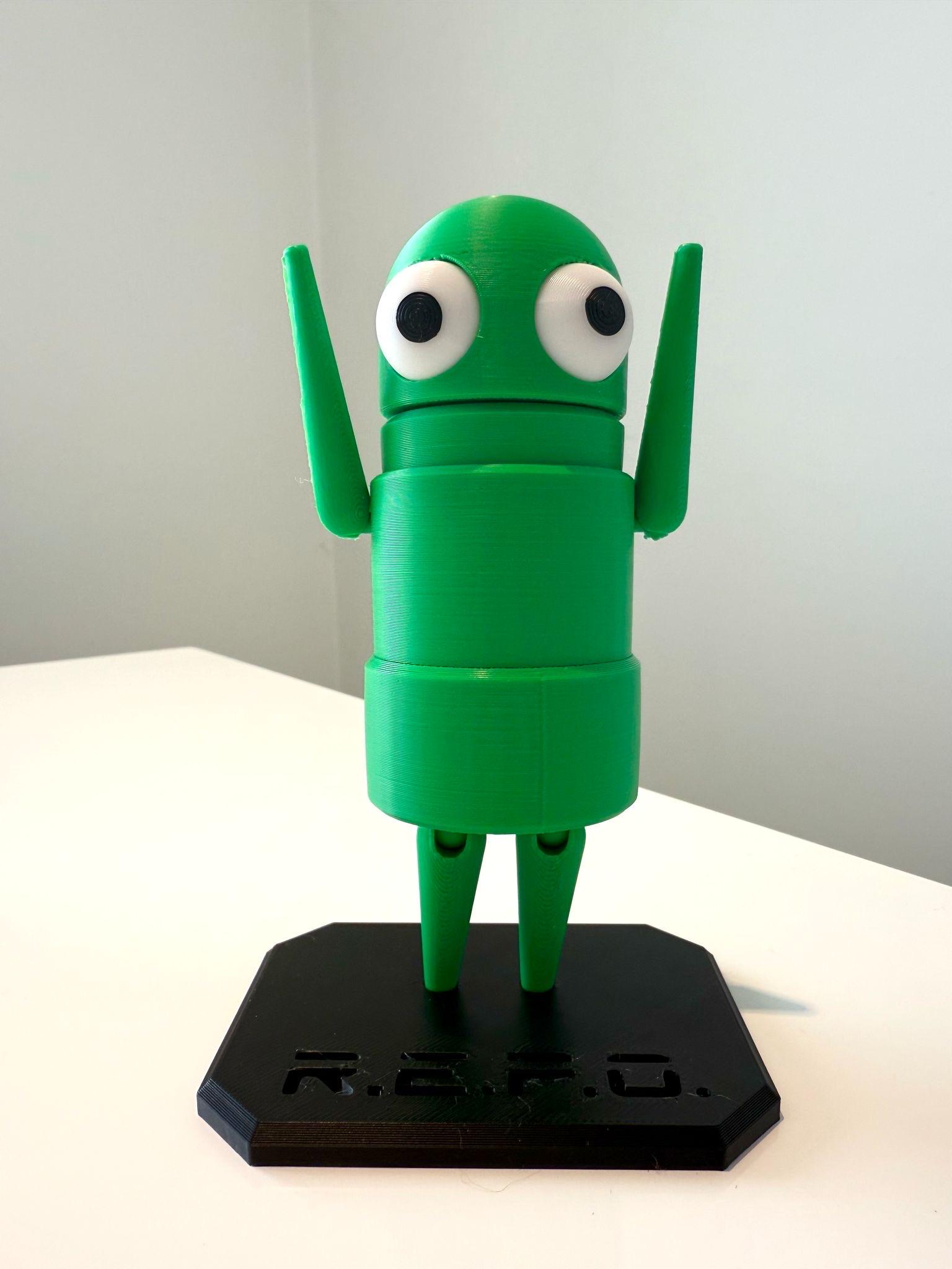 REPO Semibot, Posable Figure - With Stand, UK Made - Etsy