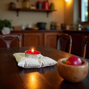 Handcrafted Stone Candle Holder – Modern Minimalist Home Decor & Gift