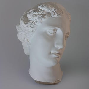 Scultura di Apollo grande fatta a mano – Statua decorativa in polvere di pietra – Regalo artistico unico per la casa e l&#39;ufficio