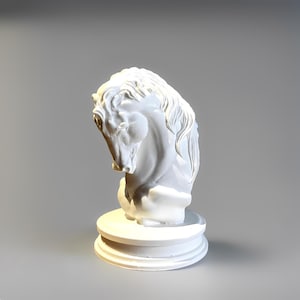 Chess Knight Figurine- Horse Sculpture- Home, Office Decor
