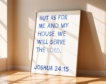 Impresión artística de versículos bíblicos / Póster de pared descargable digital / Decoración moderna / Escrituras / Decoración para el hogar / Dibujado a mano / Escrito a mano / Asequible