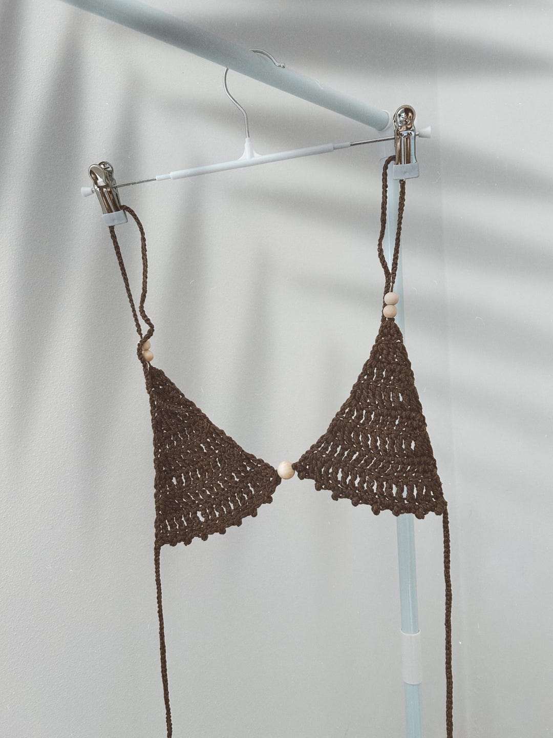 Crochet Bikini Top Skirt Set