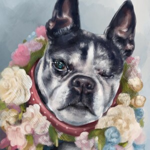 8 x 10 inch Pet Portrait (one pet)