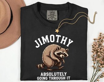 Jimothy Viral Raccoon T-Shirt | Short Spine Seattle Raccoon Shirt | Jimothy Trash Panda Tee | Viral Dwarf Raccoon T Shirt