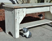 Rustic Bench, Indoor Bench, Entry Bench, Farmhouse Bench, Wooden Bench, Farmhouse Furniture, Entryway Bench, Mudroom Bench, Shoe Organizer