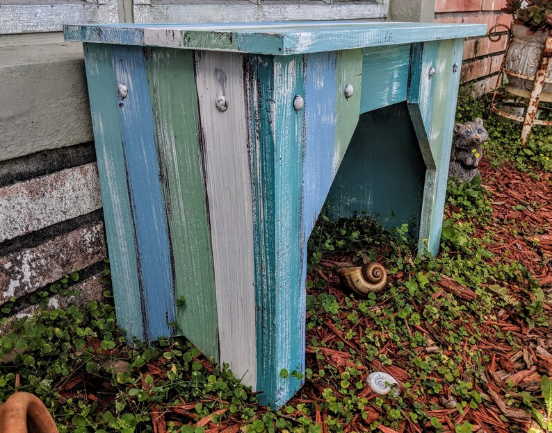 Beach House Style Bench Indoor Bench Mudroom Bench Rustic Etsy