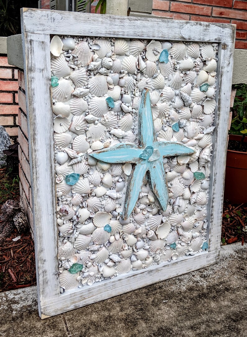 LISTO PARA ENVIAR la pared de la concha del mar colgante | Etsy