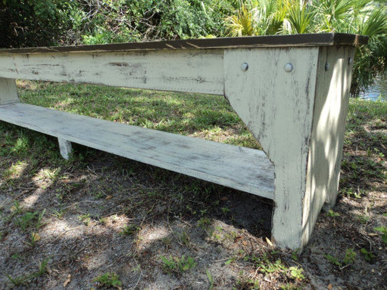 Beach House Style Bench Indoor Bench Mudroom Bench Rustic Etsy