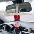 Crochet Spider-Man Car Hanger, Handmade Crochet Spider-Man Hanging Car Charm, Birthday Gift product logo