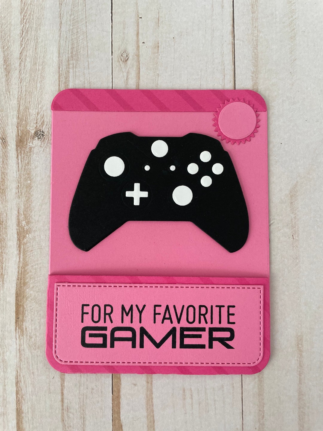 Gamer Gift Card Holder Game Controller Gift Card Holder Etsy