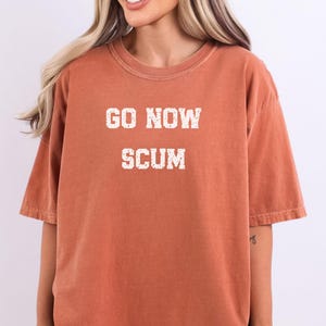 Custom Comfort Colors® Anti Trump Scum Tee No Kings in America Shirt Equality & Justice Protest Shirt,  Unisex Social Justice Gift